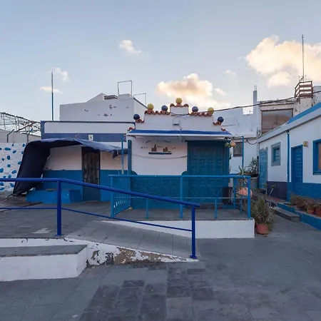 Casa Carmen Con Terraza Y Vistas Al Mar Lejlighed Agaete (Gran Canaria)